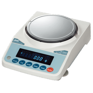 Balanza Serie FZ-i de precisión con auto-calibración y sensor C-SHS, capacidad 3200g x 0.01g, ideal para laboratorios y uso profesional en Colombia.