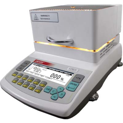 Pantalla del Axis AGS 210 en análisis