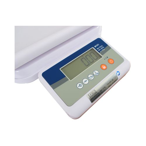 Indicador LCD y estructura en ABS de alta resistencia