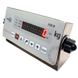 indicador de peso compacto FOX III Mini – AYCMetrología