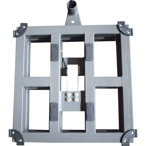 Parte trasera de la plataforma de pesaje ST con soporte estructural