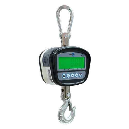 Vista lateral izquierda de báscula Xenit tipo gancho