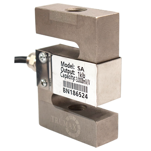 Vista posterior de la SA Celda de carga tipo S