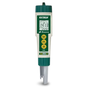 Medidor de pH/Conductividad Extech ExStik II EC500 vista frontal