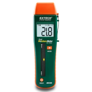 Medidor de Humedad de Bolsillo Extech MO260 vista frontal