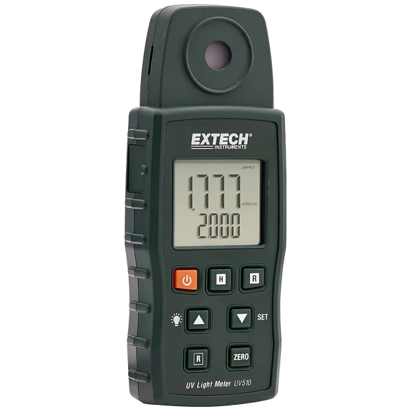 Medidor de Luz UVA Extech UV510 vista frontal