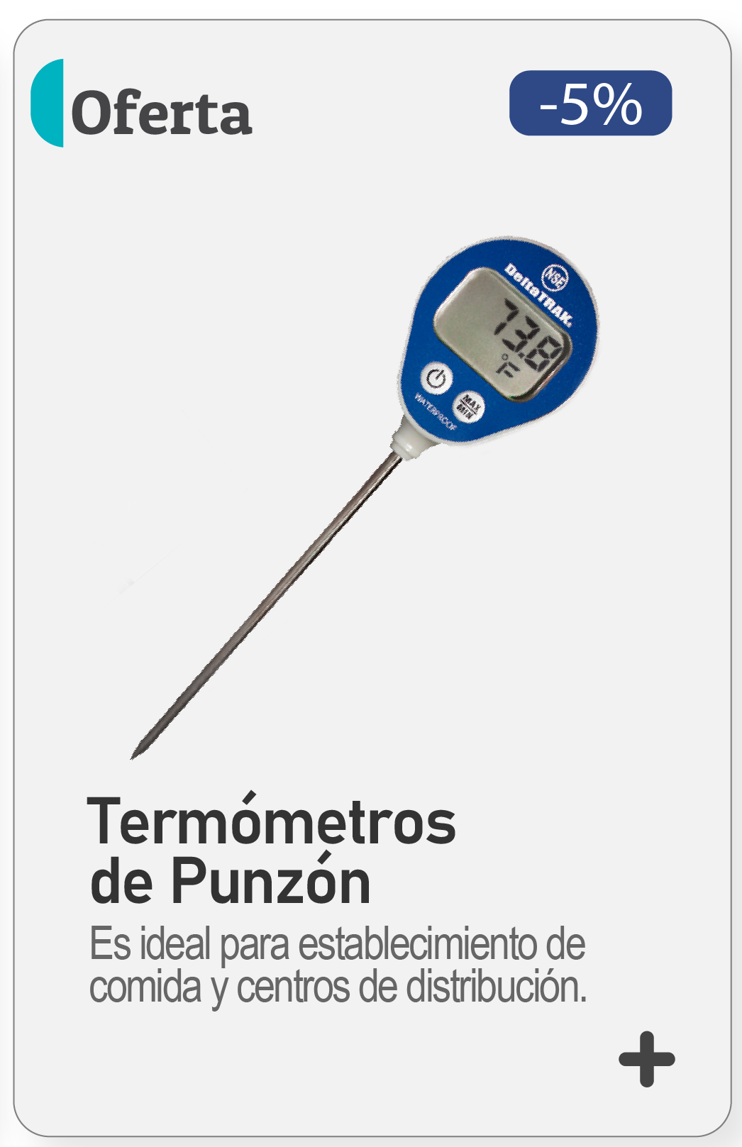 Termómetro de Punzón