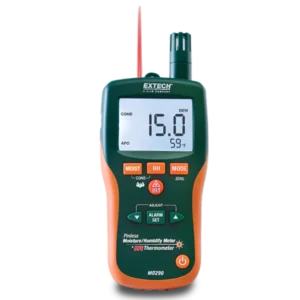Termohigrómetro IR Extech MO290 vista frontal