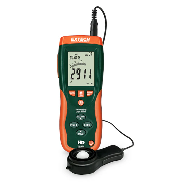 medidor-de-luz-extech-hd450-vista-frontal