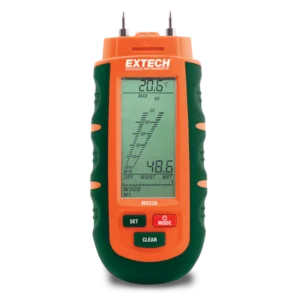 Medidor de Humedad de Bolsillo Extech MO230 vista frontal