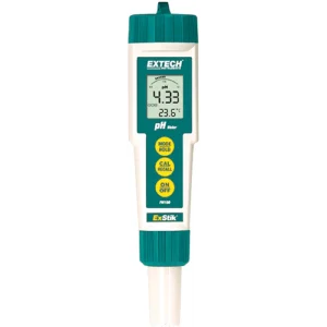 Medidor Portátil de pH ExStik PH100 vista frontal